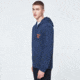 Oakley Bold O-Grip Full Zip Hoodie - Mens, Foggy Blue, Small, FOA400572-6FB-S