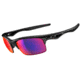 Oakley Bottle Rocket Sunglasses, OO Red Iridium Polarized Lens, Polished Black Frame OO9164-12