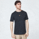 Oakley Broken Glass Short Sleeve Tee - Mens, Black Glass Print, Large, FOA400048-94T-L