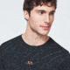 Oakley Broken Glass Short Sleeve Tee - Mens, Black Glass Print, Large, FOA400048-94T-L