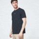 Oakley Broken Glass Short Sleeve Tee - Mens, Black Glass Print, Large, FOA400048-94T-L