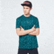 Oakley Broken Glass Short Sleeve Tee - Mens, Green Glass Print, Extra Large, FOA400048-94D-XL