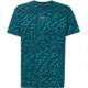 Oakley Broken Glass Short Sleeve Tee - Mens, Green Glass Print, Extra Large, FOA400048-94D-XL
