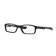 Oakley Bucket Bifocal Prescription Eyeglasses 106002-51 - Polished Black Frame, Clear Lenses