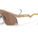 Oakley BXTR Patrick Mahomes II Collection Sunglasses, Matte Desert Tan, PRIZM Tungsten, PRIZM Tungsten, OO9280-0839