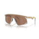 Oakley BXTR Patrick Mahomes II Collection Sunglasses, Matte Desert Tan, PRIZM Tungsten, PRIZM Tungsten, OO9280-0839