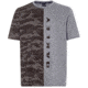 Oakley Camou Half Vertical Ss - Mens, Athletic Heather Grey, Extra Large, 457336-24G-XL