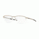 Oakley CATHODE OX3233 Eyeglass Frames 323303-52 - Satin Chrome Frame, Clear Lenses