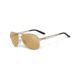 Oakley Caveat Aviator Sunglasses, Polished Gold Frame, 24K Iridium Lens OO4054-18