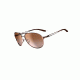 Oakley Caveat Sunglasses, Rose Gold Frame, VR50 Brown Gradient Lens OO4054-01
