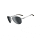 Oakley Caveat Sunglasses, Polished Chrome Frame, Grey Lens OO4054-02