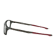 Oakley CHAMBER OX8138 Eyeglass Frames 813803-53 - Polished Grey Smoke Frame, Clear Lenses