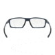 Oakley CHAMBER OX8138 Eyeglass Frames 813805-53 - Universe Blue Frame, Clear Lenses