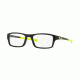 Oakley Chamfer Mens Eyeglasses 803906-49 - Satin Black/Retina Burn Frame