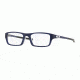 Oakley Chamfer Mens Eyeglasses 803914-53 - Polished Blue Ice Frame, Clear Lenses