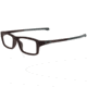 Oakley Chamfer Mens Eyeglasses, Satin Brownstone Frame, 53mm OX8039-0453
