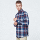 Oakley Checked Woven Long Sleeve Shirt 3 - Mens, Blue-Burgundy-White Check, Large, FOA400538-9DC-L