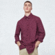 Oakley Checked Woven Long Sleeve Shirt 6 - Mens, Mini Check Red-Blue, Extra Large, FOA400534-9DG-XL