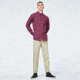 Oakley Checked Woven Long Sleeve Shirt 6 - Mens, Mini Check Red-Blue, Extra Large, FOA400534-9DG-XL