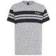 Oakley Classic Stripe Wide Ss - Mens, Granite Heather, Large, 457344-24L-L