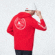 Oakley CNY Hoodie OTH - Mens, Red Line, Extra Large, FOA401437-465-XL