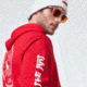 Oakley CNY Hoodie OTH - Mens, Red Line, Extra Large, FOA401437-465-XL