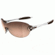 Oakley Compulsive Clear Frame w/ VR50 Brown Gradient Lenses Sunglasses 05-351