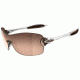 Oakley Compulsive Squared Sunglasses - Clear frame w/ VR50 Brown Gradient Lenses 05-357