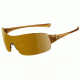 Oakley Conduct Squared Polished Amber Frame w/ Dark Bronze Lenses Sunglasses OO9121-03
