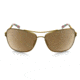 Oakley Conquest Sunglasses Satin Gold/Iris Frame, Tungsten Iridium Lens-OO4101-03