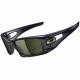 Oakley Crankcase Sunglasses - Steel Frame and Dark Grey Lens OO9165-14