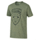 Oakley Crest Tee, Worn Olive Light Heather, Medium 452232-75S-MD