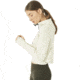 Oakley Crop Fleece Hoodie - Womens, Winter Grey, Small 561324-23N-S