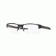 Oakley CROSSLINK 0.5 OX3226 Single Vision Prescription Eyeglasses 322604-53 - Powder Coal Frame, Clear Lenses