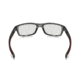 Oakley Crosslink 55mm Mens Eyeglasses, Grey Smoke/Cardinal Frame OX8030-0655