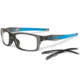 Oakley Crosslink 55mm Mens Eyeglasses, Grey Smoke/Sky Blue Frame OX8030-0855