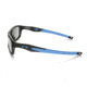 Oakley Crosslink 55mm Mens Eyeglasses, Satin Black/Sky Blue Frame OX8030-0155