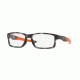 Oakley CROSSLINK A MNP OX8141 Eyeglass Frames 814103-56 - Grey Tortoise Frame, Clear Lenses
