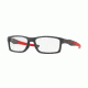 Oakley CROSSLINK A MNP OX8141 Eyeglass Frames 814105-56 - Satin Pavement Frame, Clear Lenses