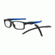 Oakley CROSSLINK A MNP OX8141 Eyeglass Frames 814107-56 - Steel Frame, Clear Lenses