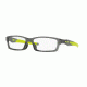Oakley CROSSLINK A OX8118 Bifocal Prescription Eyeglasses 811802-56 - Polished Grey Smoke Frame