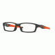 Oakley CROSSLINK A OX8118 Bifocal Prescription Eyeglasses 811805-56 - Polished Black Frame