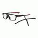 Oakley CROSSLINK FIT A OX8142 Bifocal Prescription Eyeglasses, 56mm, Satin Black, OX8142-814204-56-BI