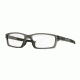 Oakley CROSSLINK PITCH ASIA FIT OX8041 Eyeglass Frames 804102-56 - Grey Smoke Frame, Clear Lenses