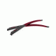 Oakley Crosslink Pitch Frame Temple Arms, Satin Black/Cardinal, RKT0134AA-BK232
