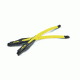 Oakley Crosslink Pitch Frame Temple Arms, Satin Black/Lemon Peel, RKT0134AA-BK177