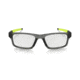 Oakley Crosslink Pitch Bifocal Prescription Eyeglasses, Grey Smoke/Retina Green Frame, OX8037-0252BI
