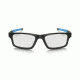 Oakley Crosslink Pitch Bifocal Prescription Eyeglasses, Satin Black/Blue Frame, OX8037-0152BI