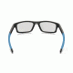 Oakley Crosslink Pitch Bifocal Prescription Eyeglasses, Satin Black/Blue Frame, OX8037-0152BI