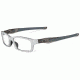 Oakley Crosslink Pro Eyeglasses - Brushed Alum/Grey Smoke Frame OX3127-0753